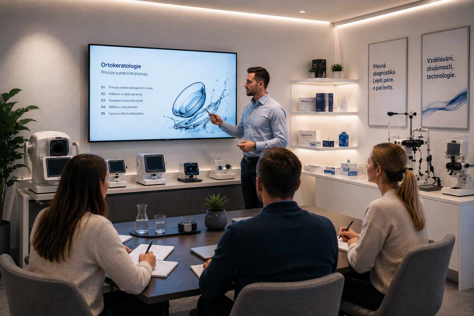 Odborné školení IngotVision Pro v optometrii